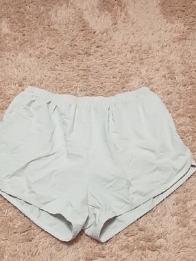 Outdoor Voices Light Blue Athletic Shorts